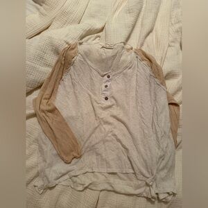 We the free oversized top